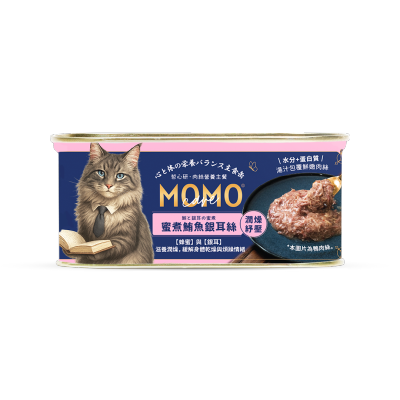 MOMOCARE - Tuna+White Tremella (Shredded pork) Cat Can (110g) 18806 image