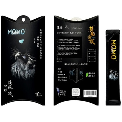 MOMOCARE - 萌宠守护 - 猫主食肉泥条 - 鳕鱼+褐藻【口腔】(15g x 10本) - MOMOCARE