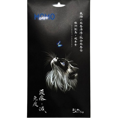 MOMOCARE - 萌寵守護 - 貓主食肉泥條 - 非洲鴕鳥+蝦青素【免疫】 (15g x 5本) - MOMOCARE