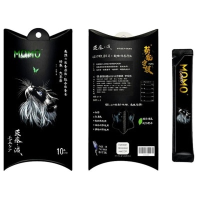 MOMOCARE 萌寵守護 貓主食肉泥條 鯖魚+大麥苗【去毛球】(15g x 10本) MOMOCARE image