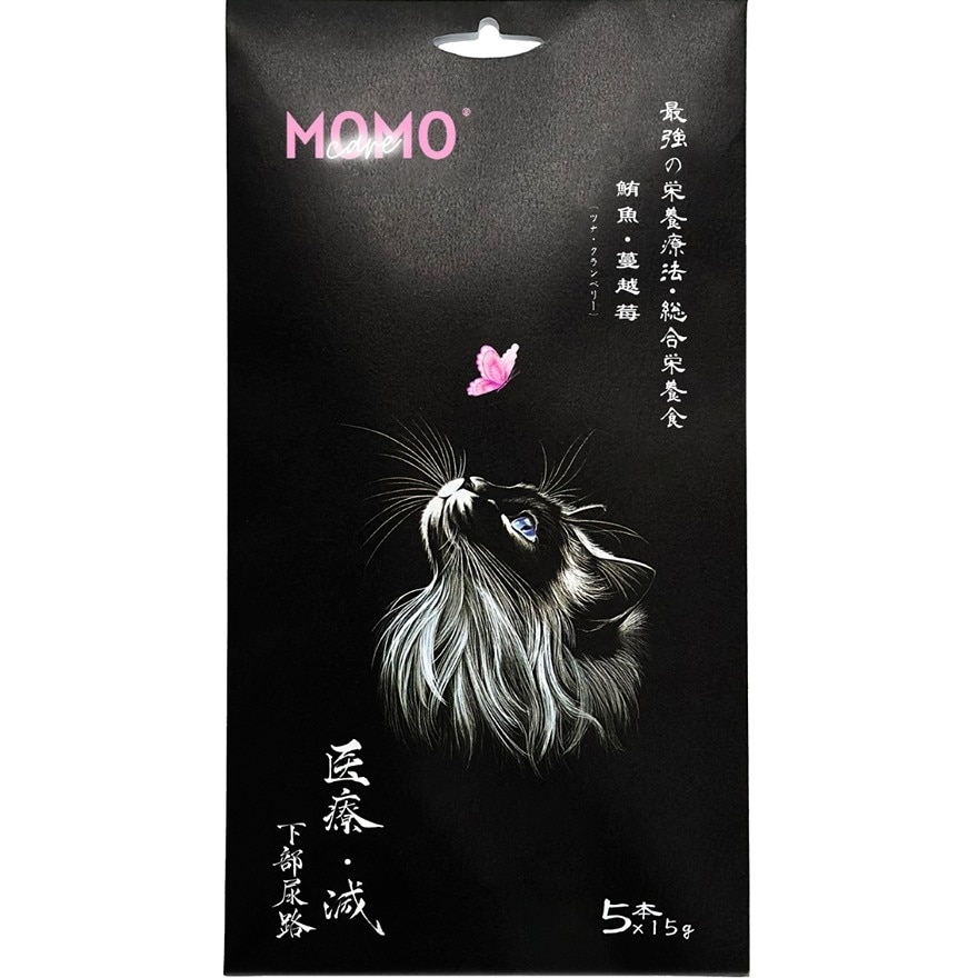 萌寵守護 貓主食肉泥條 鮪魚+蔓越莓【下部尿路】(15g x 5本) MOMOCARE image