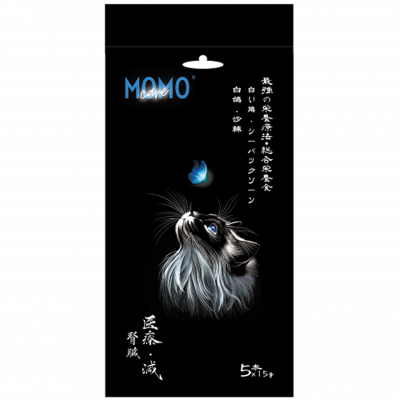 MOMOCARE 萌寵守護 貓主食肉泥條 白鴿+沙棘【腎臟】(15g x 5本) MOMOCARE image