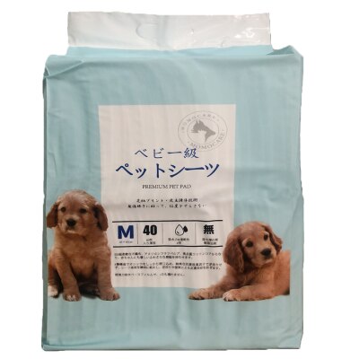MOMOCARE - 6层超强吸水宠物尿垫 (M) (45cmx60cm, 40片装) - MOMOCARE