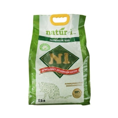 N1 - 天然玉米豆腐貓砂 (17.5L/綠茶味/2.0幼粒裝) N1貓砂原裝行貨