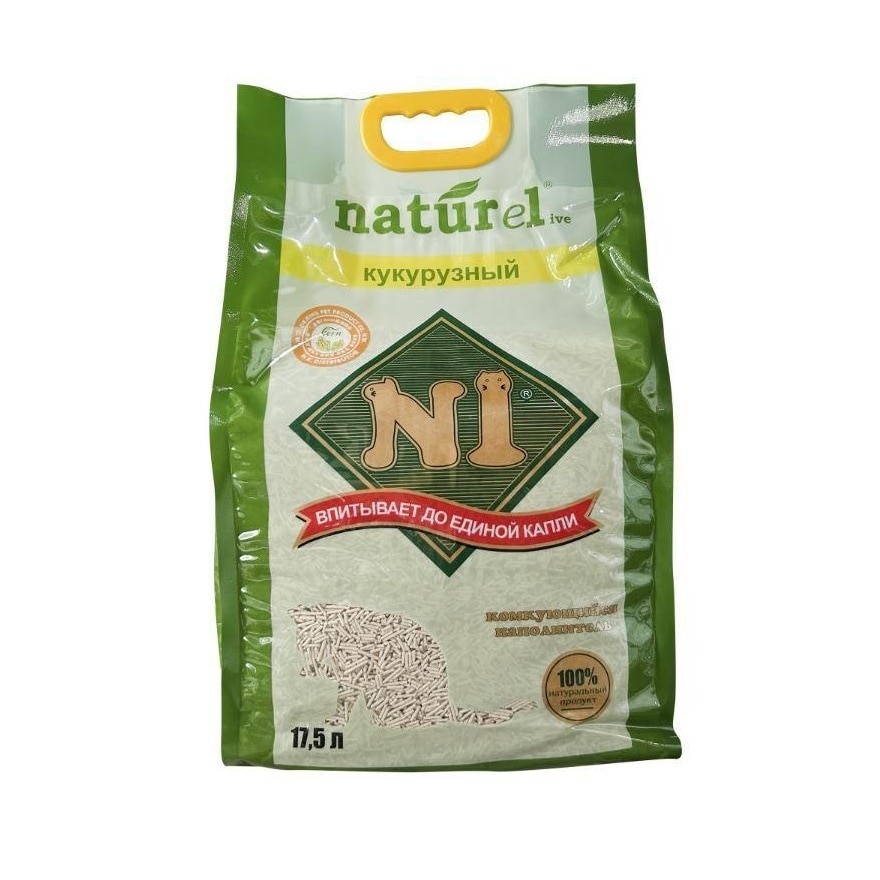 天然玉米豆腐貓砂 (17.5L/原味/2.0幼粒裝) N1貓砂原裝行貨