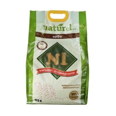 N1 - 天然玉米豆腐貓砂 (17.5L/咖啡味/3.0粗粒裝) N1貓砂原裝行貨