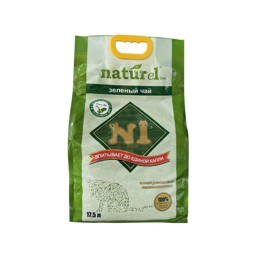 天然玉米豆腐貓砂 (17.5L/綠茶味/3.0粗粒裝) N1貓砂原裝行貨