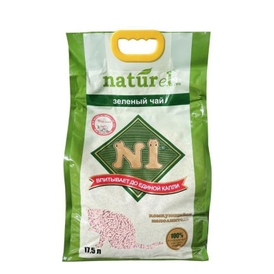 N1 - 天然玉米豆腐貓砂 (17.5L/水蜜桃味/3.0粗粒裝) N1貓砂原裝行貨