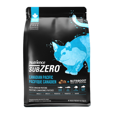 NUTRIENCE - SUBZERO 三文鱼 & 鳕鱼 配方 (4 lb) 全猫粮 529099
