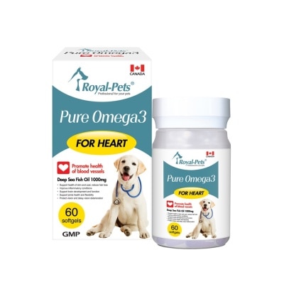 ROYAL-PETS - 純正魚油丸60粒軟膠囊
