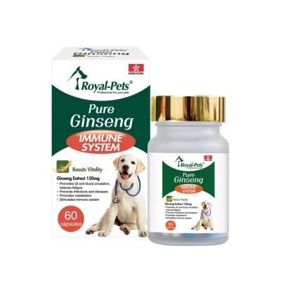 ROYAL-PETS -  純活人蔘60粒膠囊