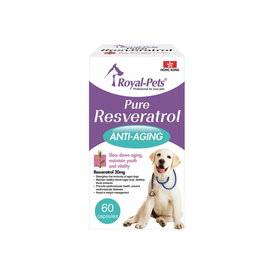 Pure Resveratrol [60 capsules]