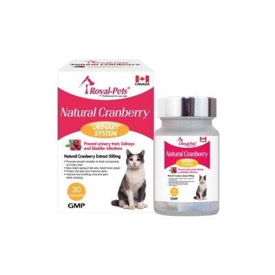 ROYAL-PETS - 天然小紅莓30粒膠囊