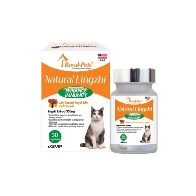 ROYAL-PETS -  天然靈芝30粒膠囊