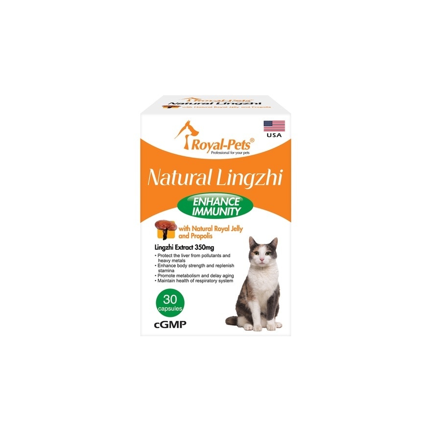Natural Lingzhi [30 capsules]