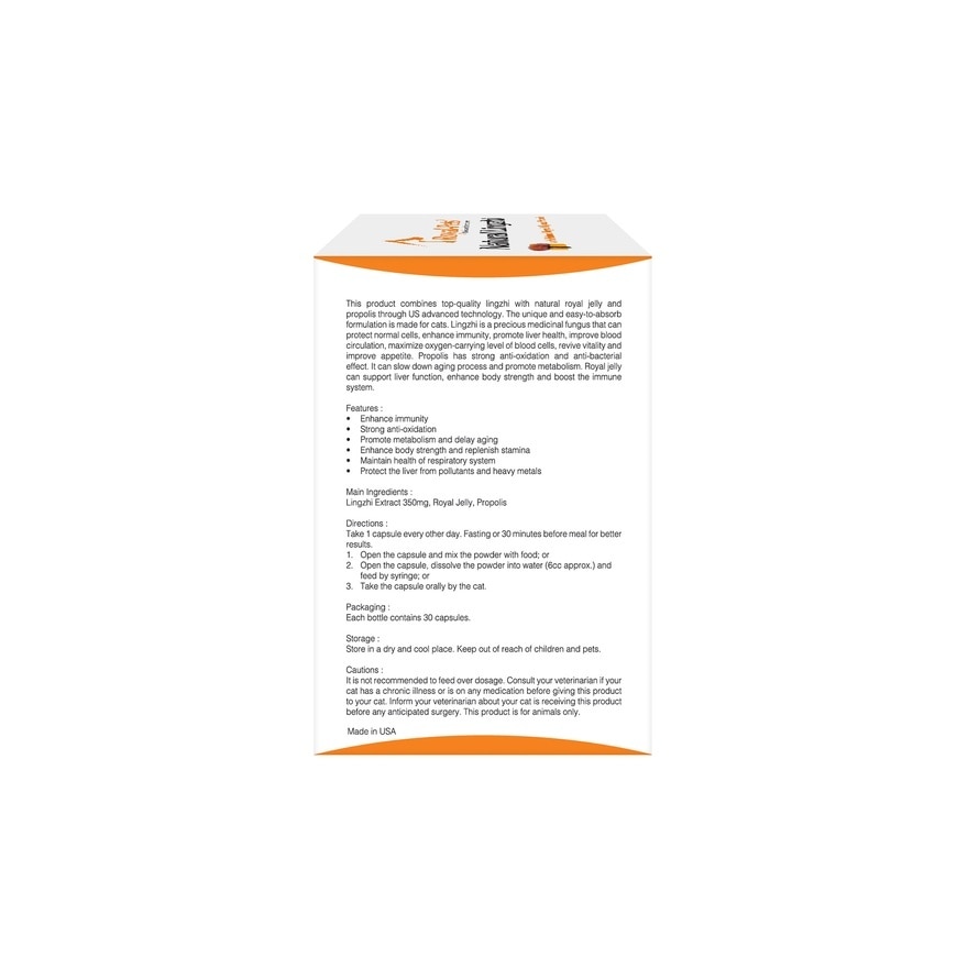 Natural Lingzhi [30 capsules]
