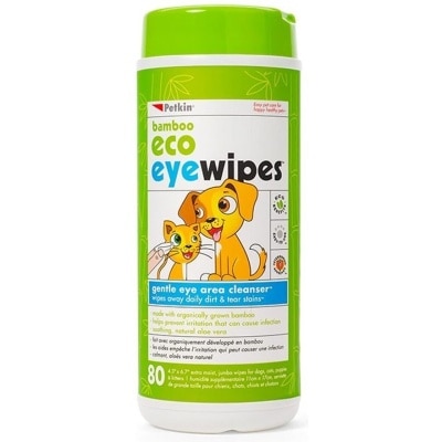 PETKIN - Bamboo Eye Wipes (80pcs) For Pet05357 image