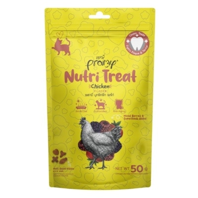 PRAMY - 潔齒點心 雜莓 + 雞肉 (50g) 貓小食 042122