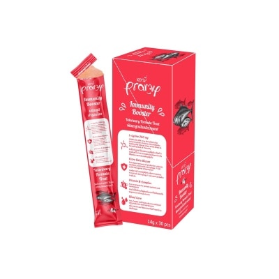 PRAMY - 營養肉泥唧唧醬 三文魚吞拿魚 增強免疫力 (離胺酸250mg) 14gx30 貓小食 044628