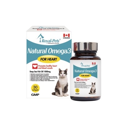 ROYAL-PETS -  天然魚油30粒軟膠囊