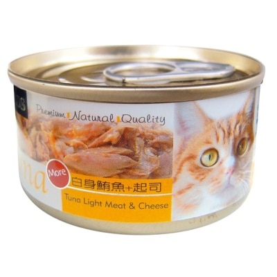 SEEDS - Tuna 白身鲔鱼+芝士 (70g) 猫罐头 826453 image