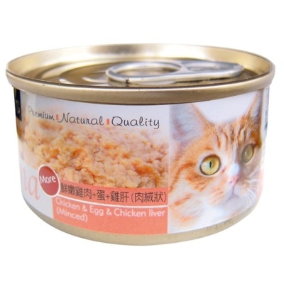 SEEDS - 鲜嫩鸡肉+蛋+鸡肝 *肉绒状* (70g) 猫罐头 826484 image