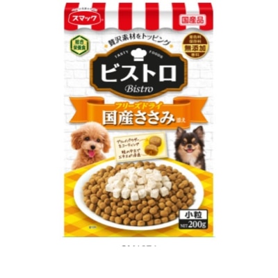 SMACK - Bistro Grain-free small dog food freeze dried - Japanese chicken breast (200g) SM1274
