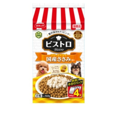 SMACK - Bistro Grain-free small dog food freeze dried - Japanese chicken breas (560g) SM1277