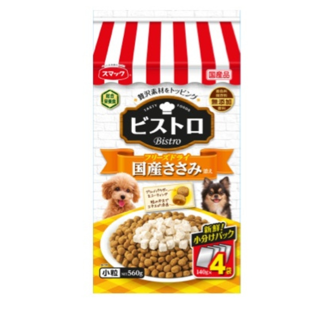BISTRO 無穀小型犬糧 拌凍乾-九州雞肉粒 (560g) SM1277
