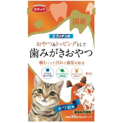 SMACK - Katsuo Dental Treats (Egg Yolk Antibody) Cat Snack (30g)- Smack