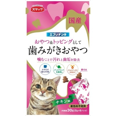 SMACK - Chicken Dental Treats (Egg Yolk Antibody) Cat Snack (30g)- Smack