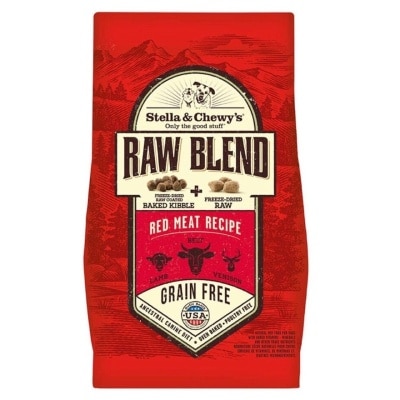 STELLA & CHEWY'S - 凍乾生肉狗糧 - 草飼紅肉配方 (3.5lb) 羊肉、牛肉、鹿肉 - Stella & Chewy's