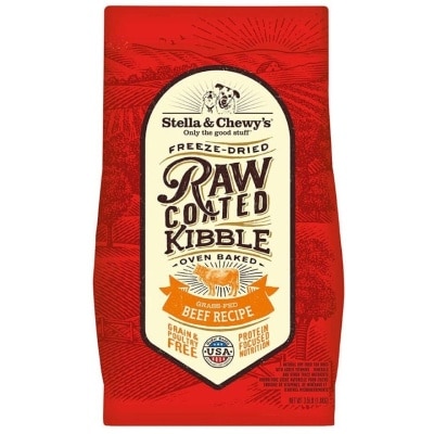 STELLA & CHEWY'S - 凍乾生肉狗糧 - 草飼牛配方 (3.5lb) - Stella & Chewy's