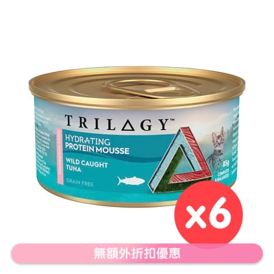 TRILOGY - Kitten Hydrating Protein Mousse Wild Caught Tuna Cat Can (85g x 6) 005887 image