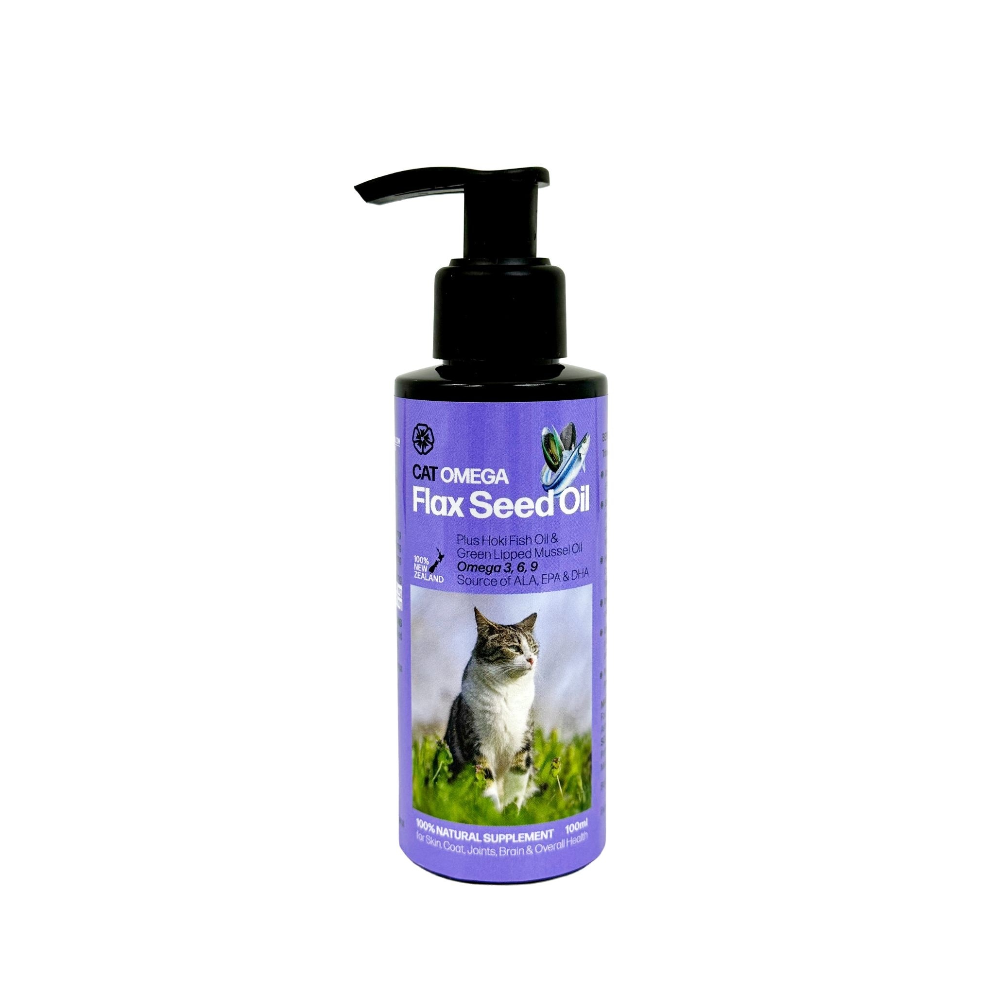 Fourflax® Cat Omega Flax Seed Oil 100ml
