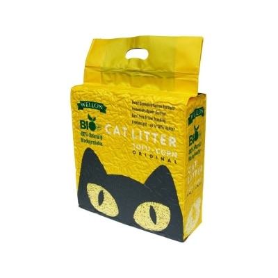 WELLON - 豆腐粟米猫砂 (原味) (6L/2.5kg) - 威龙