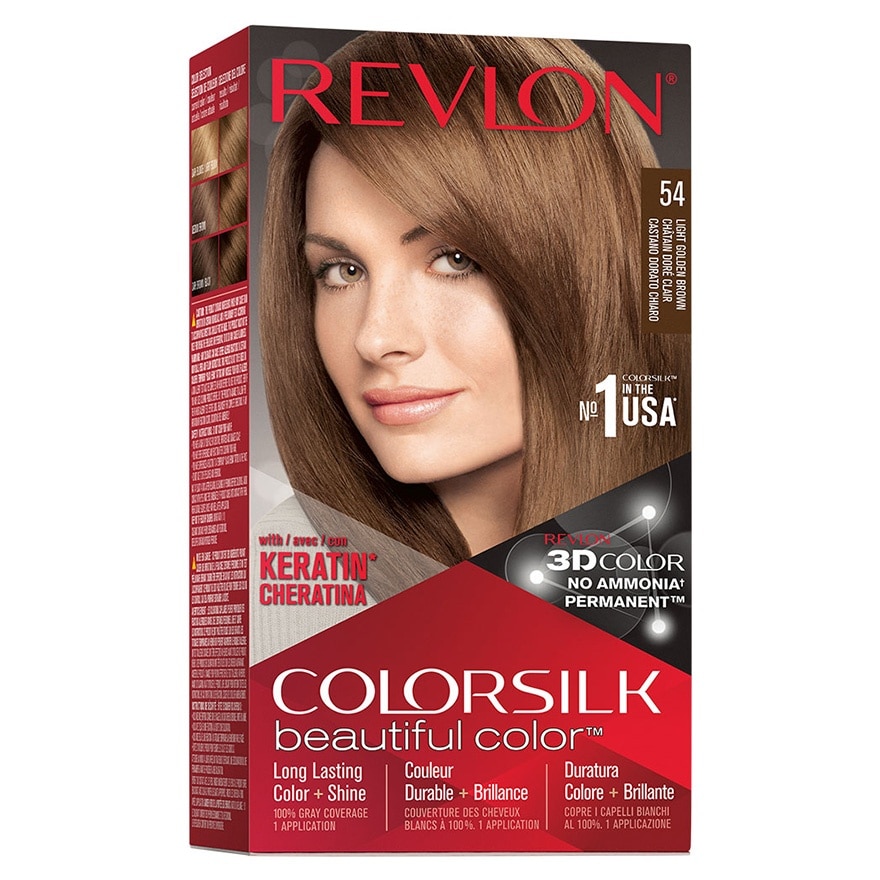 REVLON-COLORSILK REVLON COLORSILK 32 DARK MAHOGANY BROWN