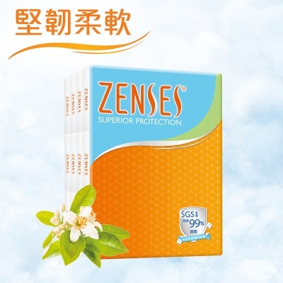 ZENSES 倩丝 亲肤4层纸手巾(白茶)[36小包]