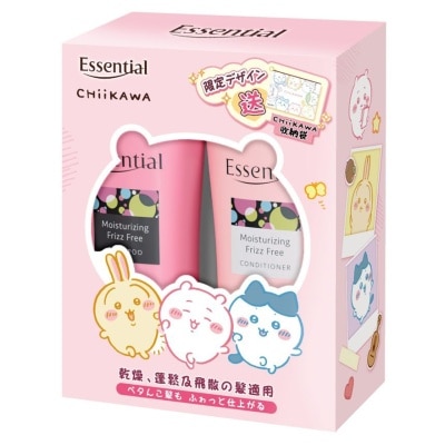 ESSENTIAL Essential x Chiikawa 水漾防毛燥洗護優惠套裝 700 + 700毫升