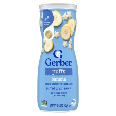GERBER - GRADUATES  BANANA PUFFS 1.48OZ