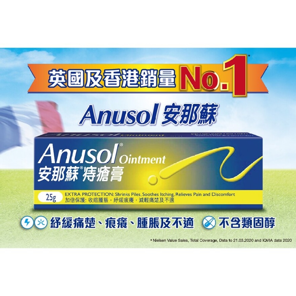 ANUSOL OINTMENT 25GM