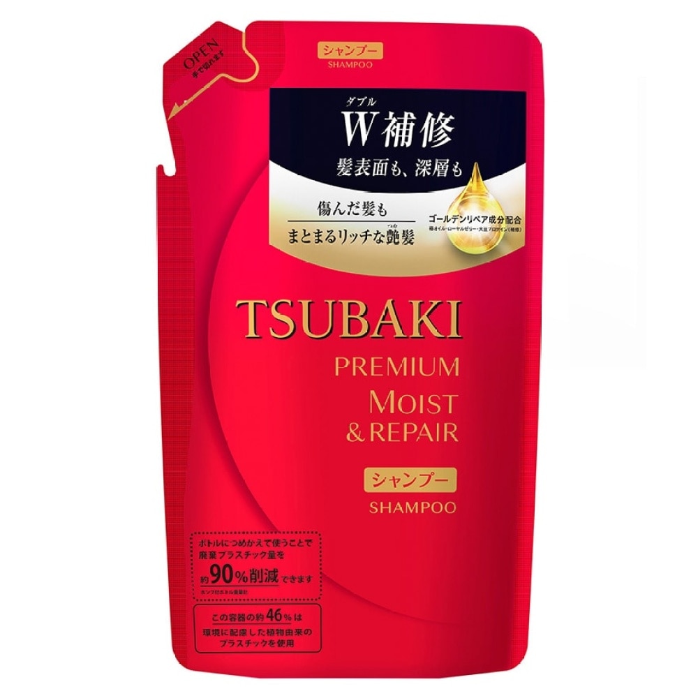 TSUBAKI Premium Moist & Repair Shampoo Refill 330mL<BR>