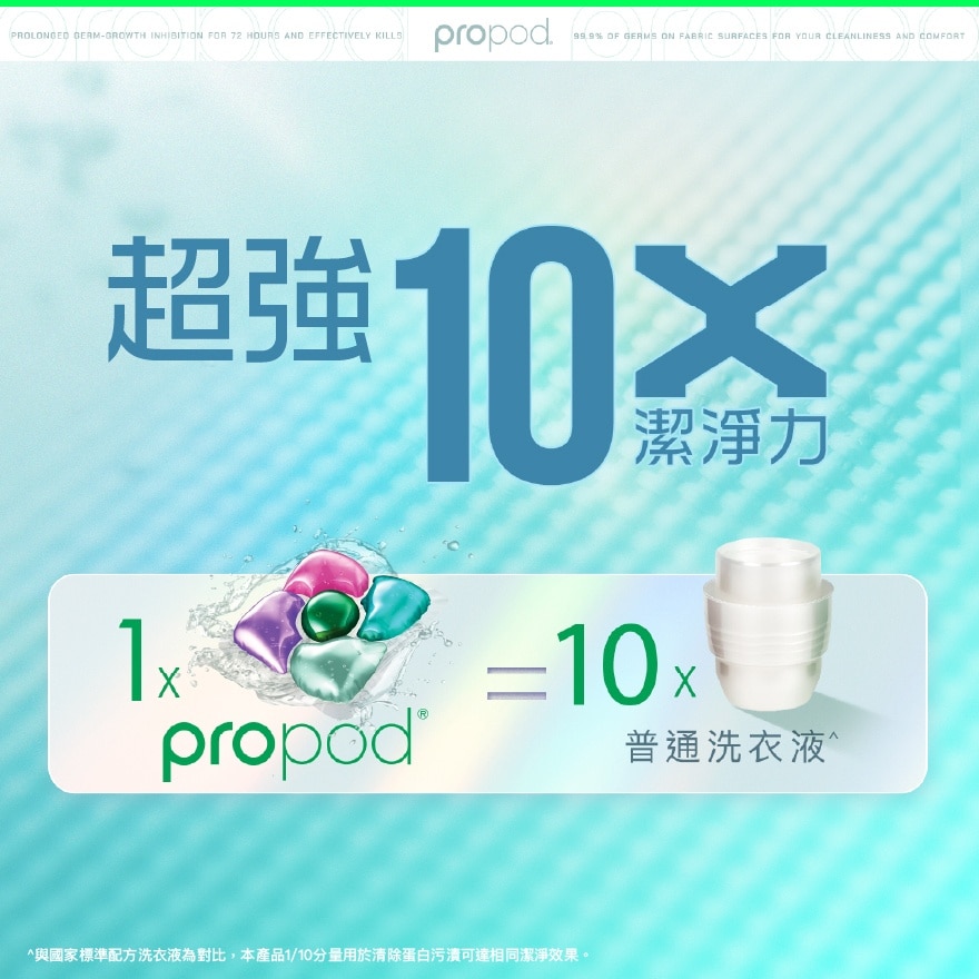 滴露propod® Plus+天然極淨洗衣旋珠56粒裝