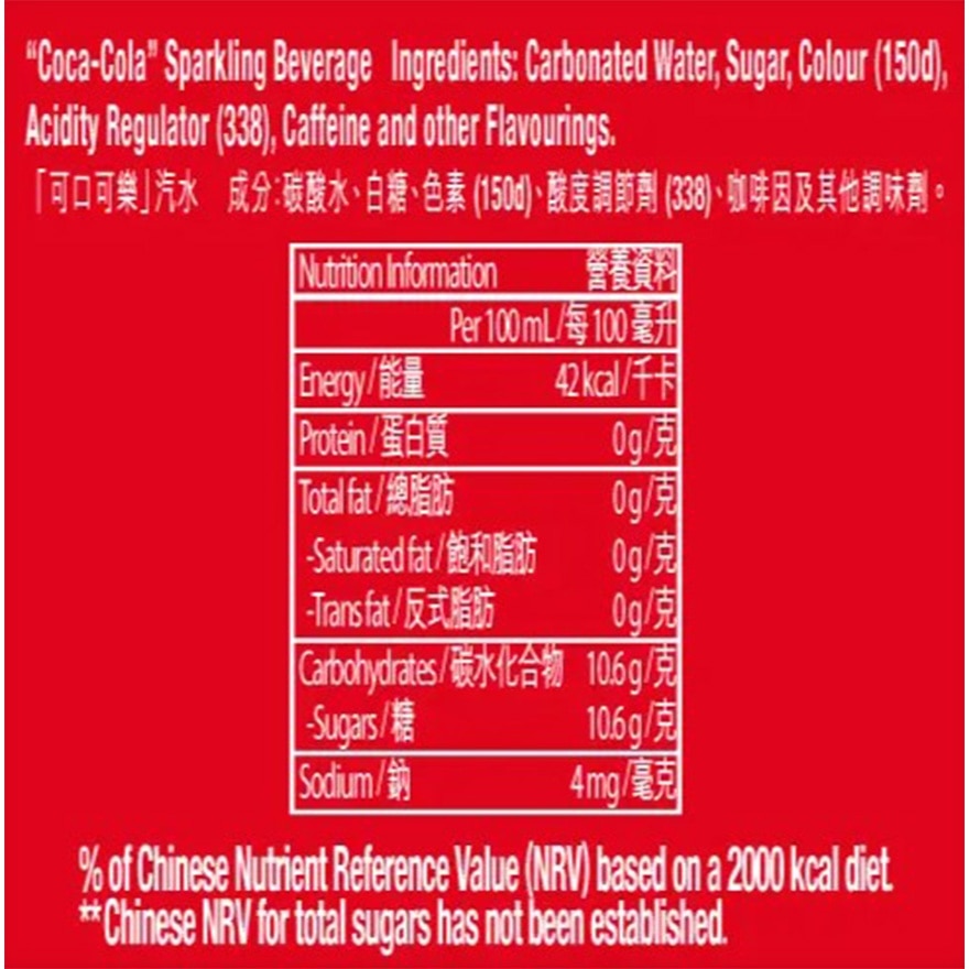 可口可樂汽水 1.25L