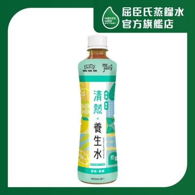 MJ X HFT 菓汁先生X鸿福堂 柠檬薄荷饮品400毫升