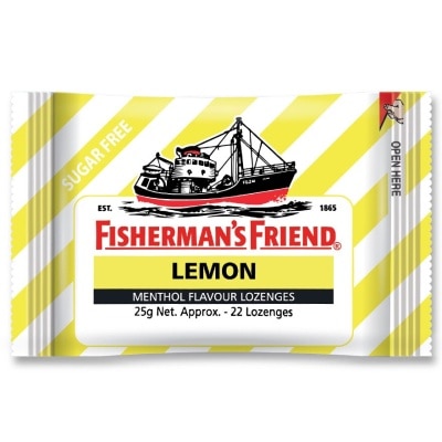 FISHERMAN'S FRIEND Fisherman's Friend Sugar Free Lozenges Lemon Flavor