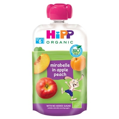 HIPP HiPP Organic Mirabelle in Apple Peach