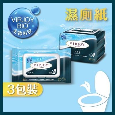 VIRJOY 唯潔雅 極致綿柔濕廁紙[3包]