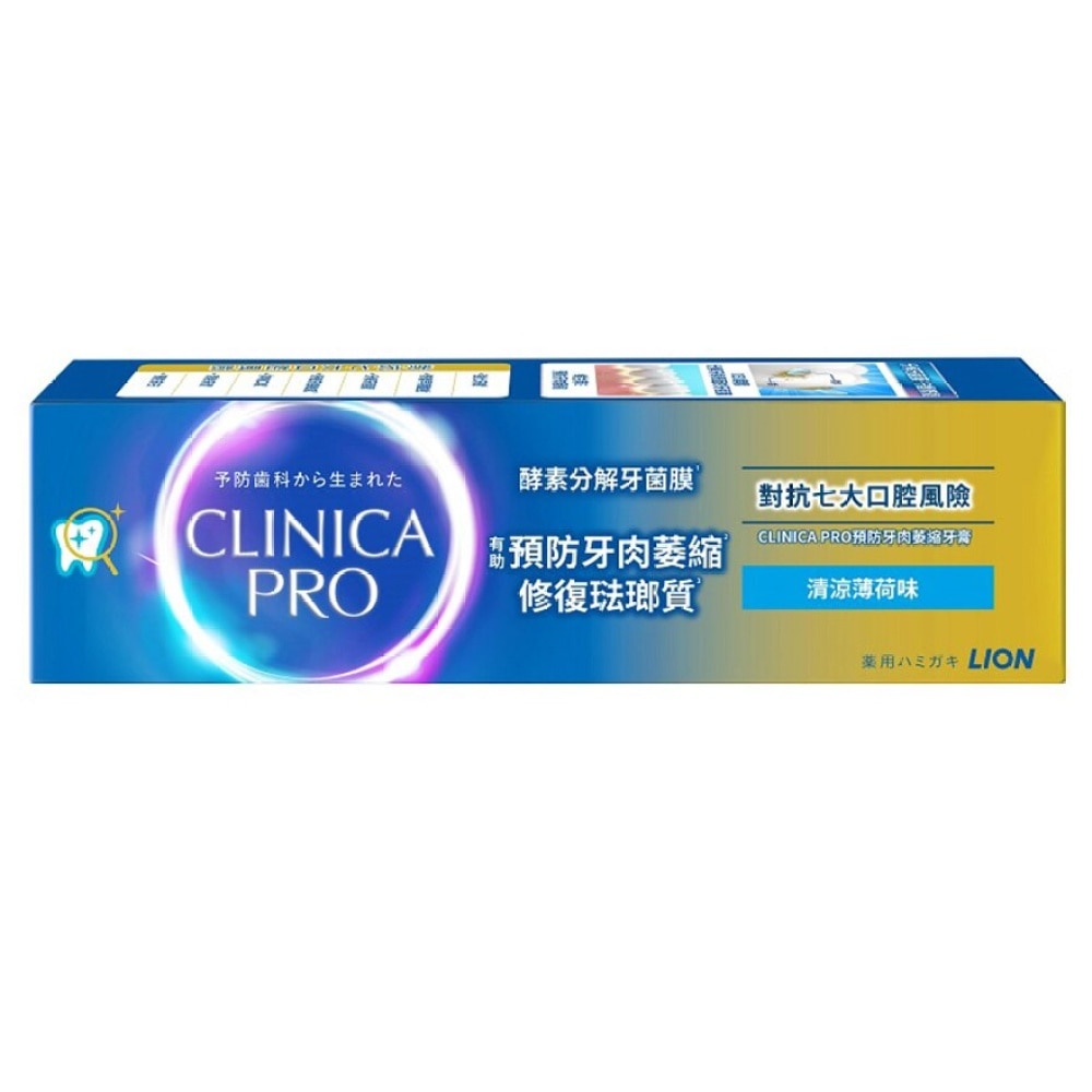 Clinica Pro預防牙肉萎縮牙膏 (清涼薄荷) 95G