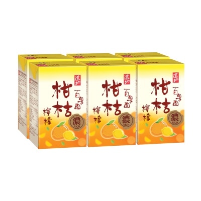 道地 道地百果園柑桔檸檬飲品250毫升 6包裝 image